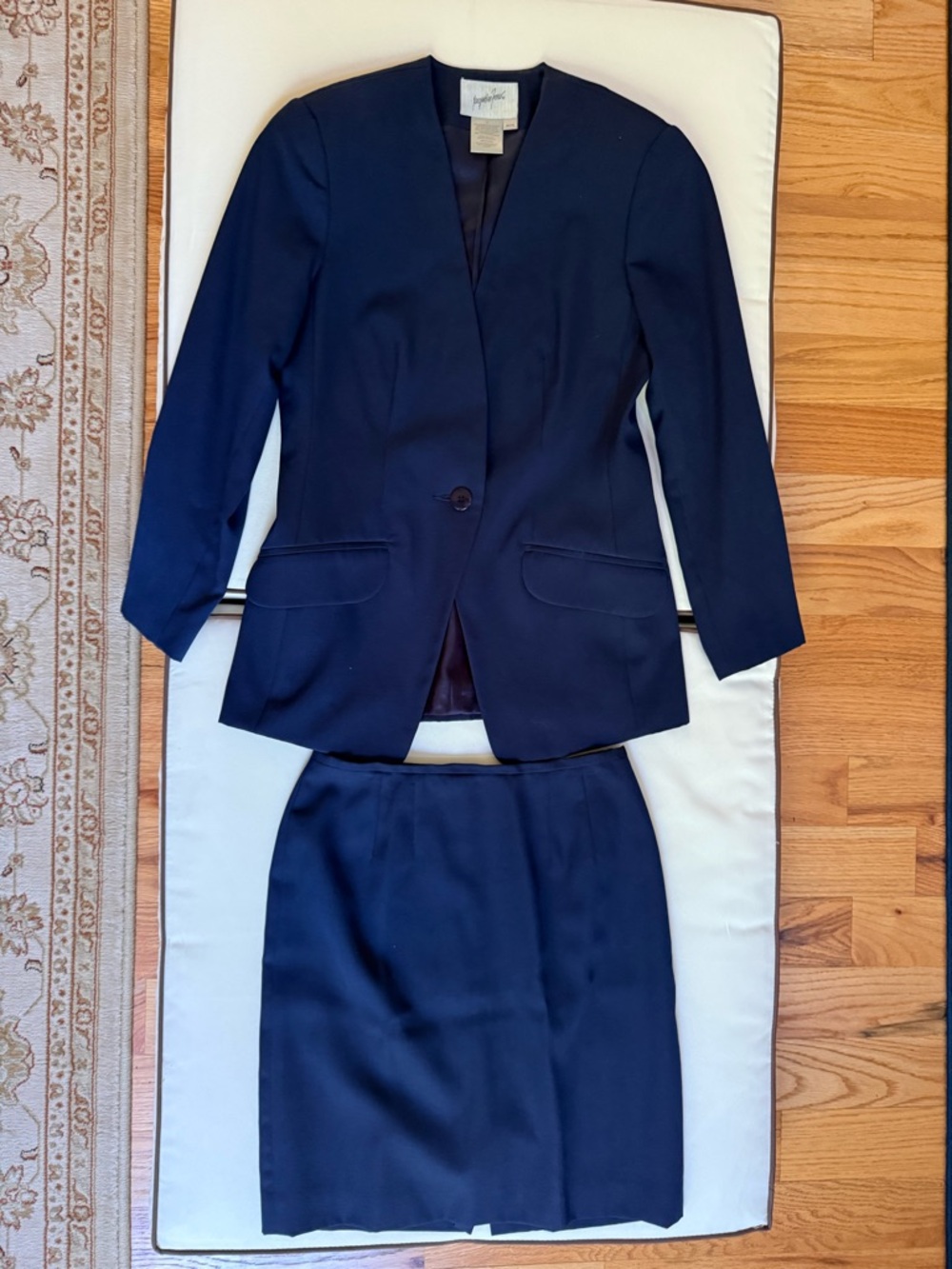 Jacqueline Ferrar Midnight Blue 2pc business Suit Set